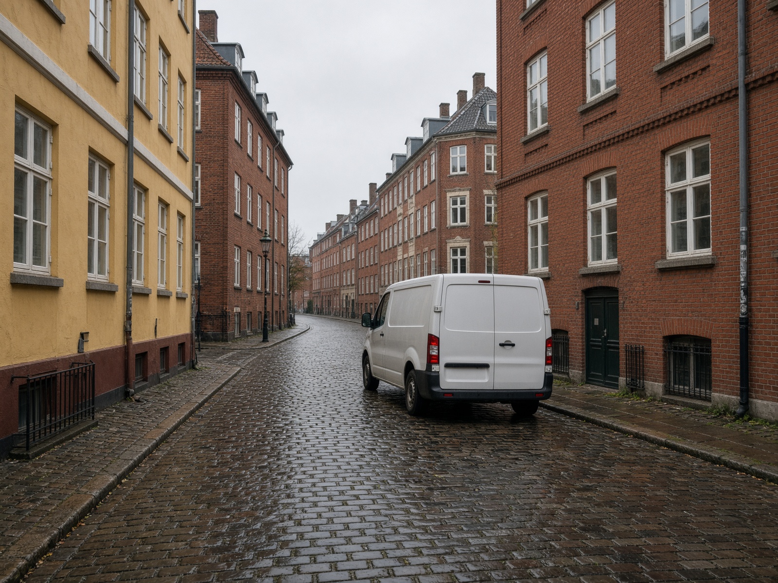 Kassevogn i København
